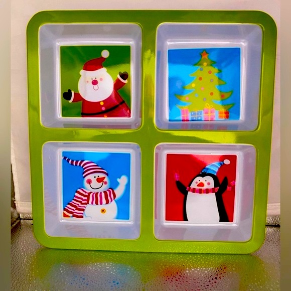 Festive Holiday “Snack Tray” - 10” x 10” - Picture 9 of 9